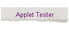 Applet Tester