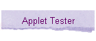 Applet Tester